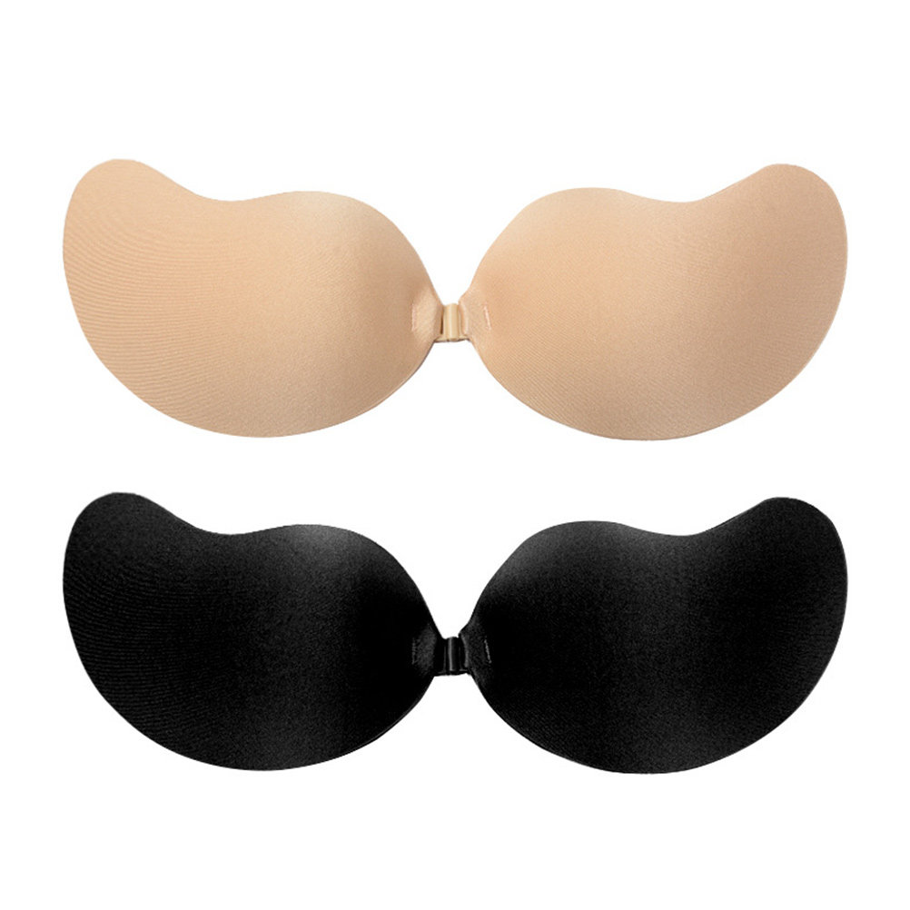 2 ชิ้น บราไร้สายแบบกาวในตัว บา - Strapless Bra Adhesive บทวิจารณ์และราคา